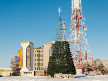 В Ноябрьске приступили к обустройству ледового городка