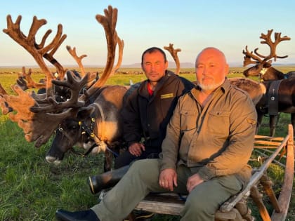 Эдуард Яунгад встретил праздник середины лета с оленеводами