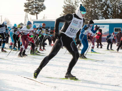 Чемпионат по лыжным гонкам в Ноябрьске 17 ноября