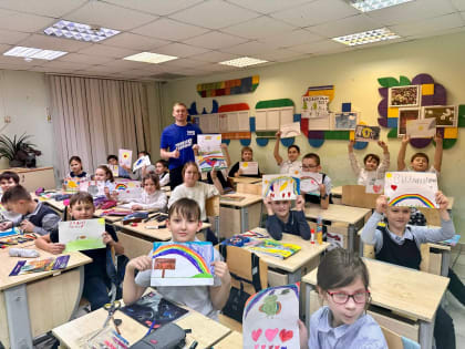 Молодогвардейцы Ямала организовали мастер-класс для школьников города