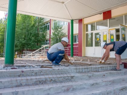 В детских садах и школах Ноябрьска идут текущие ремонты