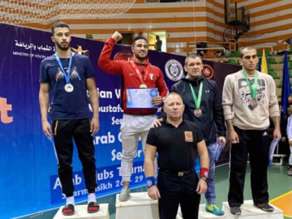 Никита Ребро завоевал две бронзы на международном турнире по спортивной борьбе