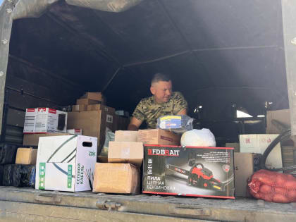 «Единая Россия» доставила в Ростовскую область гуманитарный груз для ямальских военнослужащих