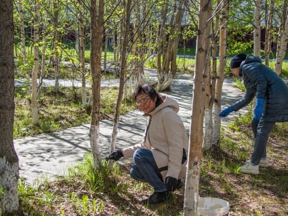 В конце трудовой недели – на субботник!