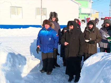 Тазовский район посетил архиепископ Салехардский и Ново-Уренгойский Николай