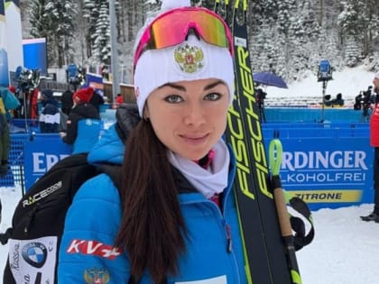 Ямальская спортсменка Лариса Куклина выиграла суперспринт чемпионата России по биатлону