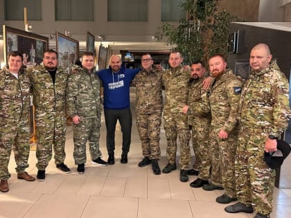 Молодая Гвардия отправляет бойцов на передовую