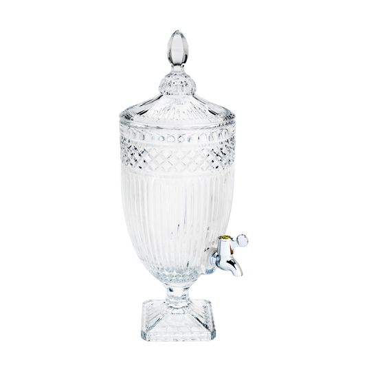 Suqueira 4 Litros Em Cristal Lyor Transparente