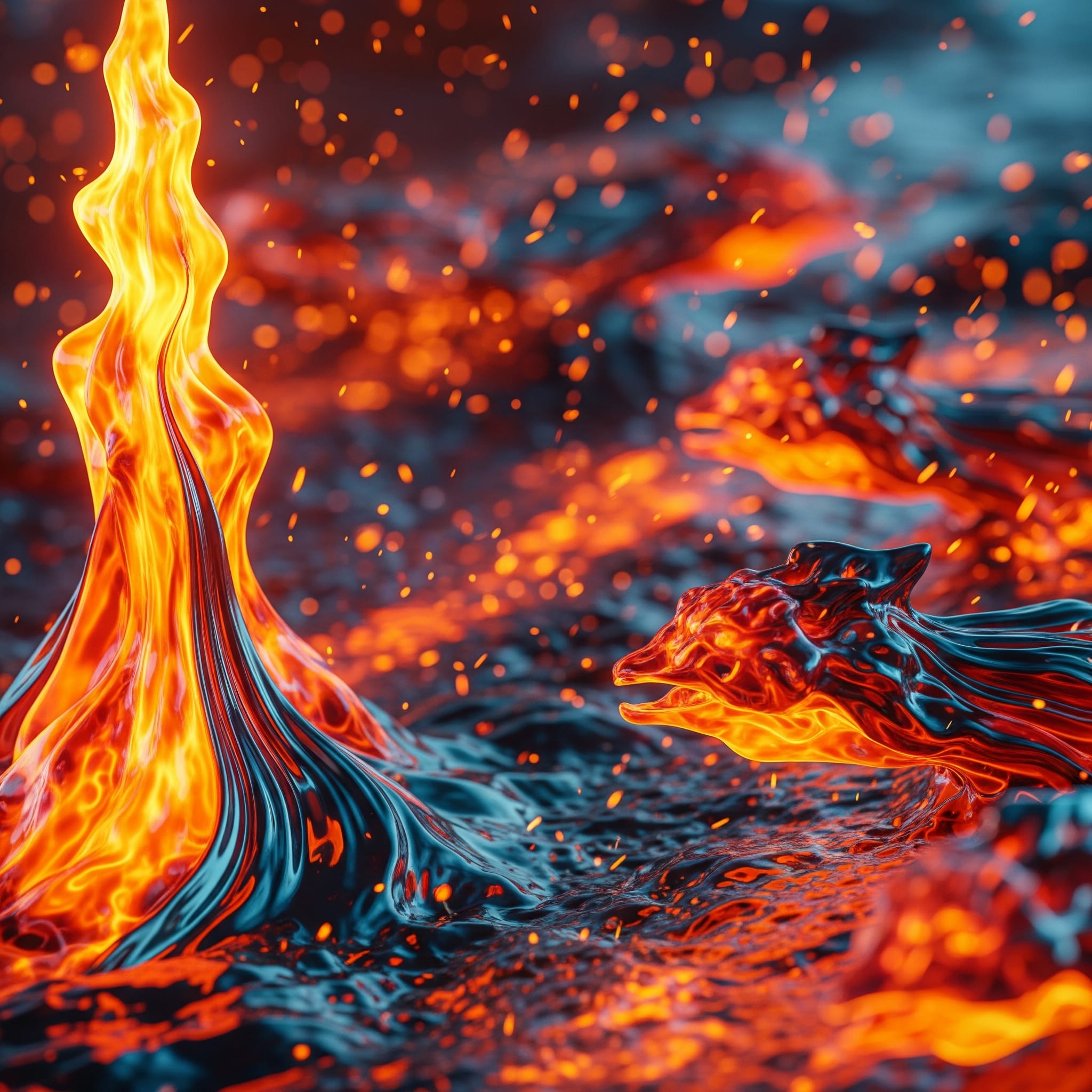 Lave de feu alternative