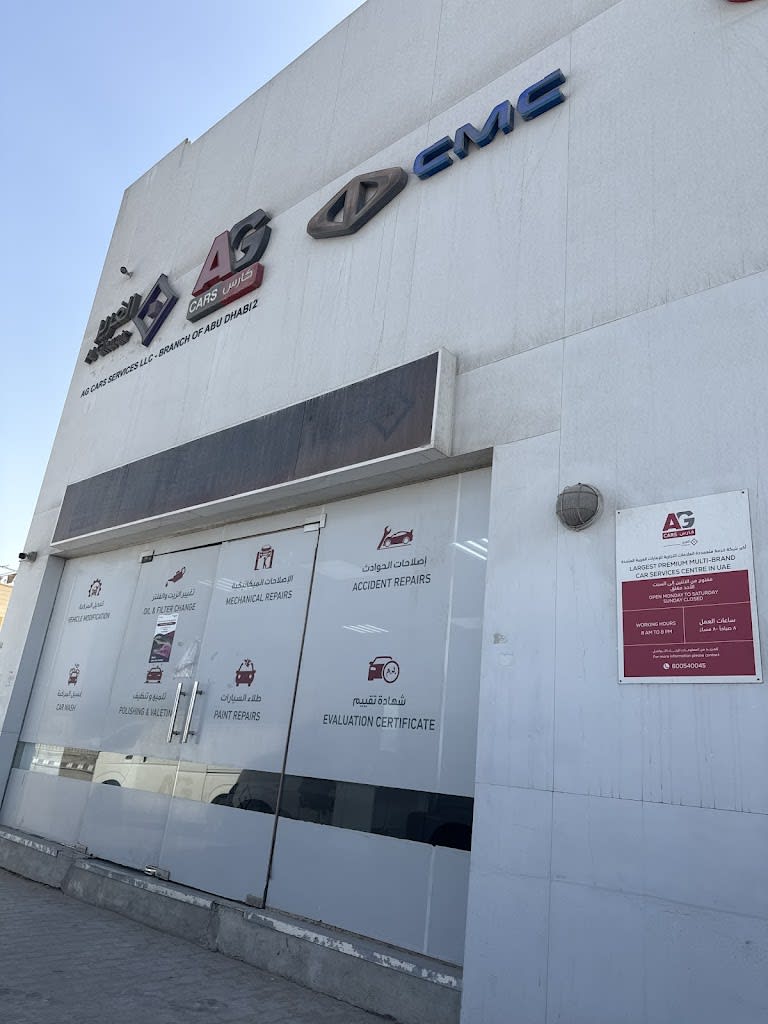 AG CARS Services LLC, Abu Dhabi — Car repair and maintenance service in Abu Dhabi