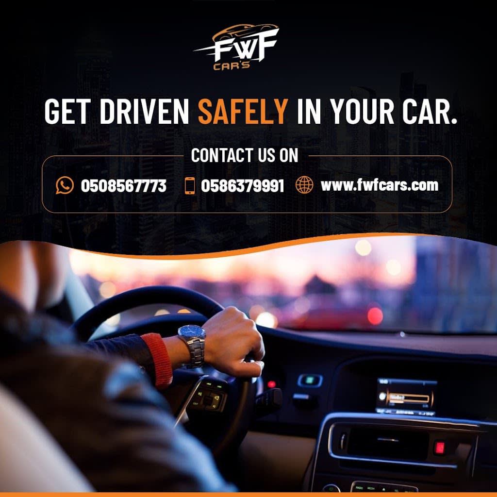 Safe Driver Dubai - Daily & Monthly Driver - Chauffeur Driver - Car Wash & Valet Parking by FWF Cars Services