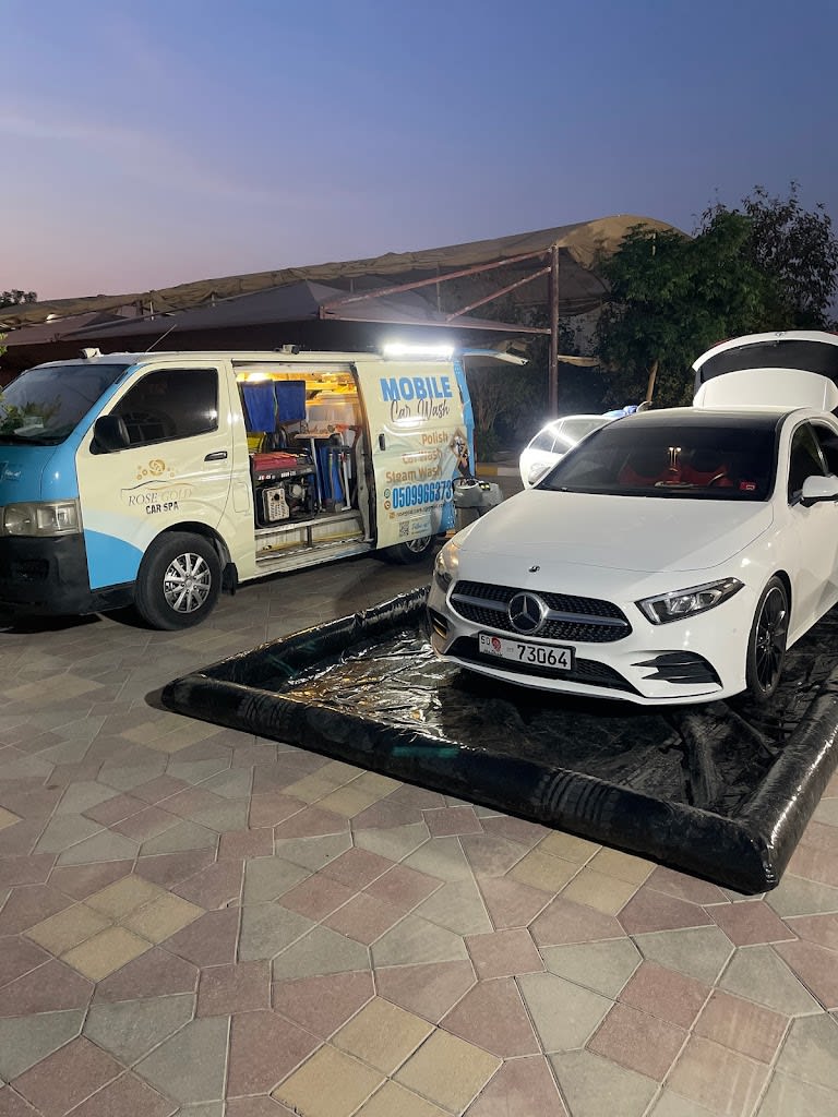Rose Gold car spa