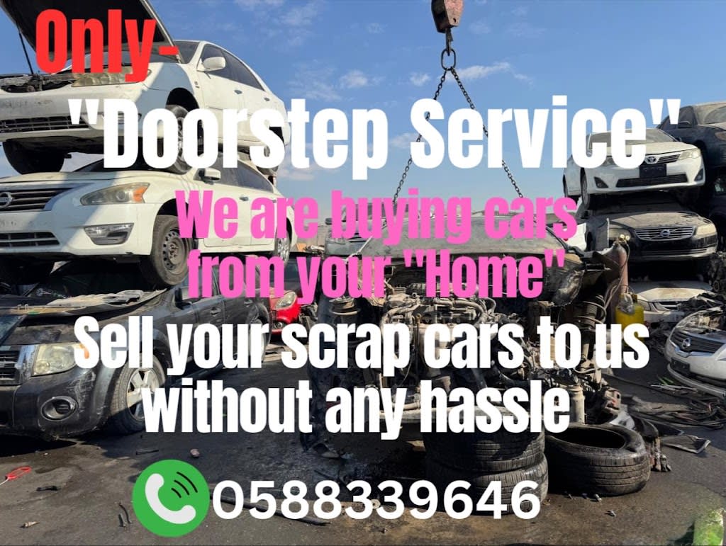 Scrap car buyer Dubai mshtry lsyrt lkhrd@ dby - JUDHUR AL TAHALIB