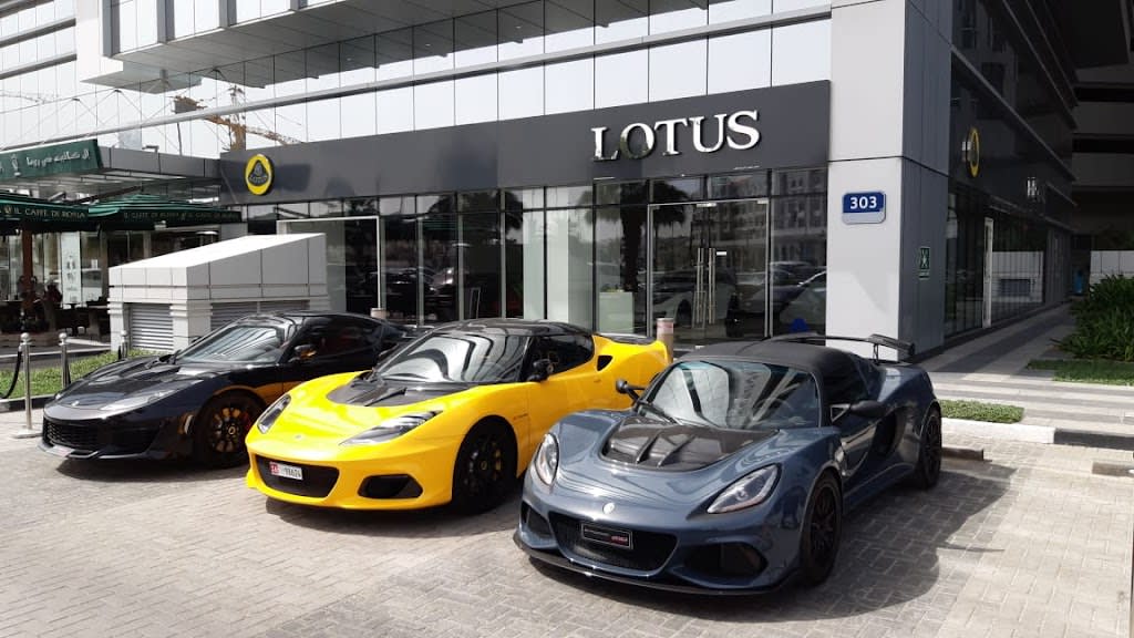 Lotus Cars Abu Dhabi Showroom - Adamas Motors