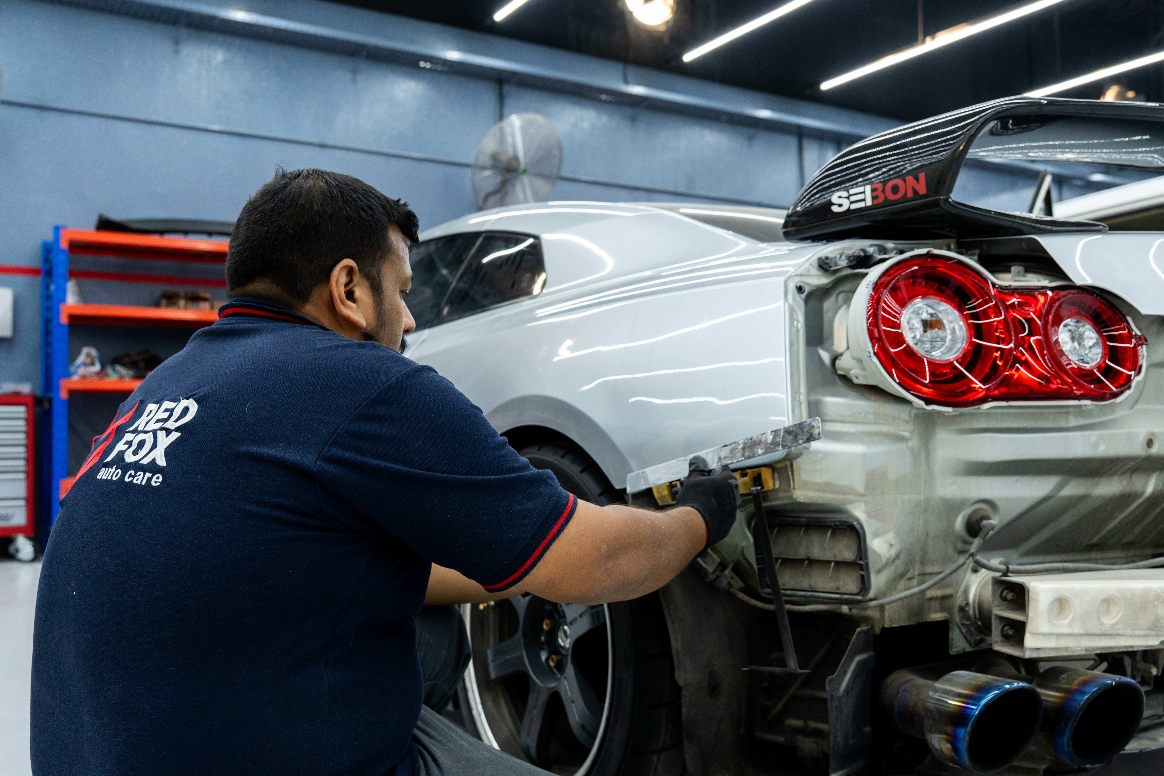 Red Fox Auto Care - Al Dhait South — Car repair and maintenance service photo