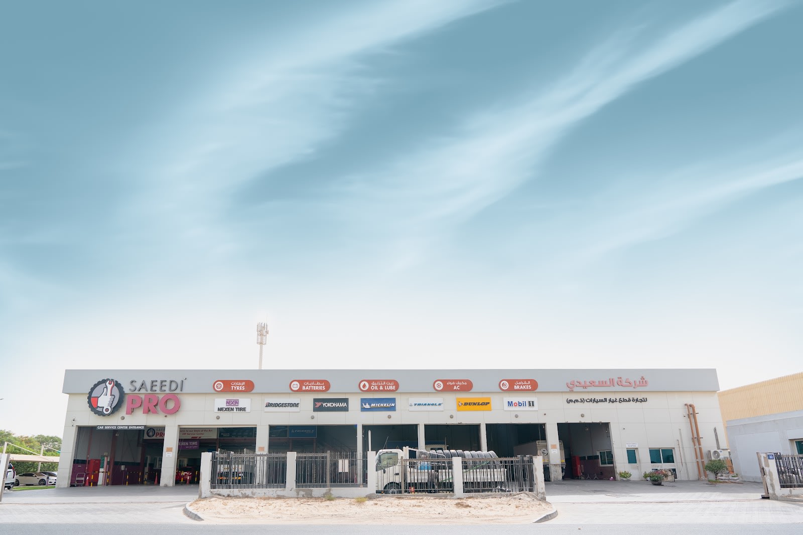 Saeedi Pro DIP — Tire shop in Dubai