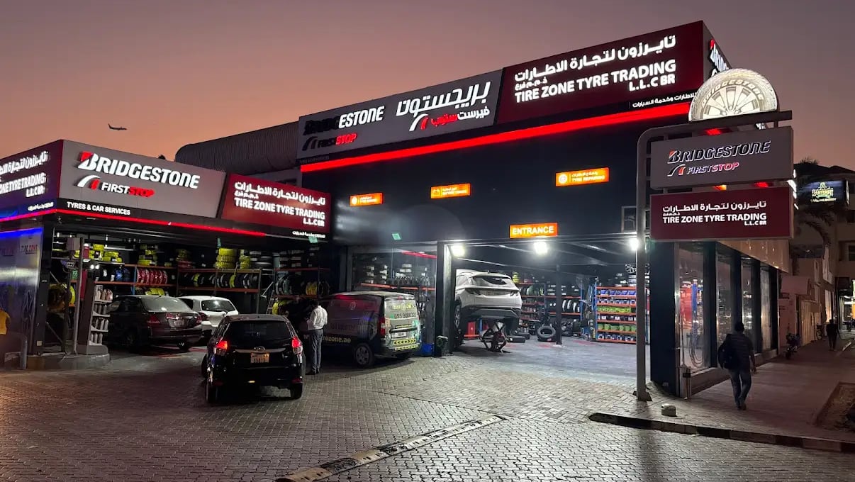 Tire Zone Tyre Trading ( Abu Hail ) 24 hour — Tire shop in Dubai