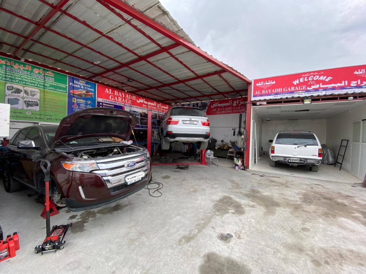 Al Bayadh Garage — Car repair and maintenance service in Ajman