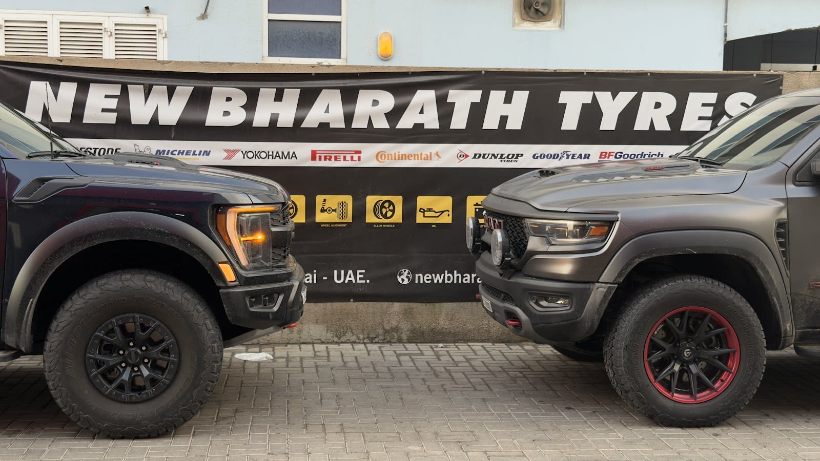 New Bharath PITSTOP - TYRES | BATTERIES | CAR SERVICES — Tire shop in Dubai