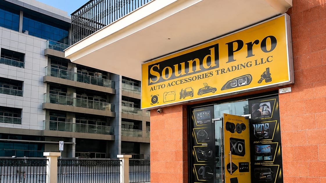 SoundPro Auto Accessories — Car accessories store in Dubai