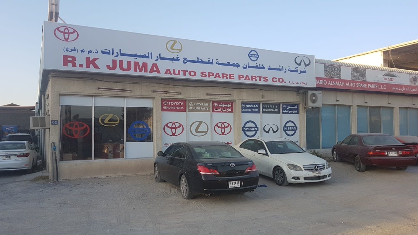 R.K JUMA AL BAHAR AUTO SPARE PARTS — Auto parts store in Dubai