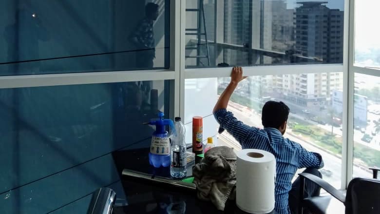 Al Shafaf Window Tinting & Car Accessories llcmkhfy lshff lzynh lsyrt — Window tinting service in Dubai