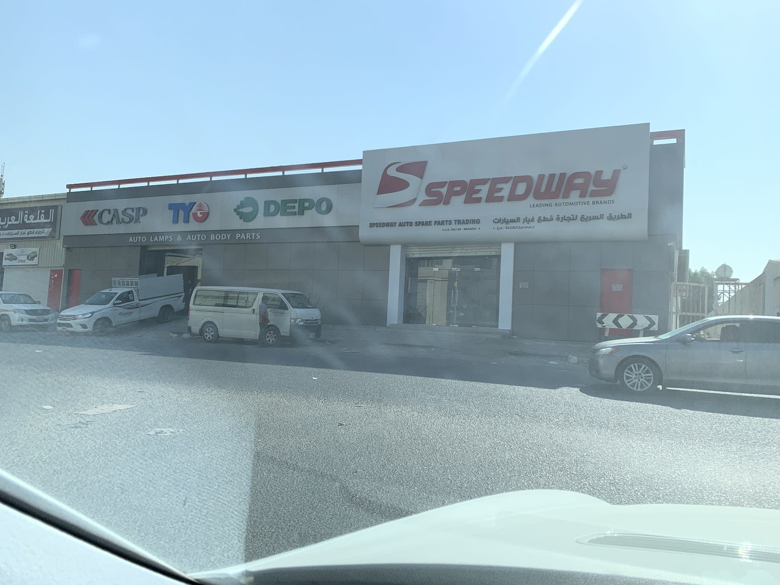 Speedway Auto Spare Parts SHJ BR 2,DEPO,TYG,CASP — Auto body parts supplier in Sharjah