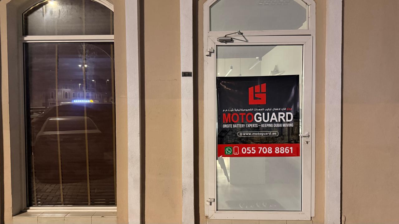 Motoguard Onsite Car Battery Replacement In Dubai — Car battery store in Dubai