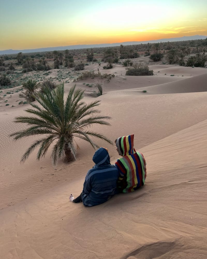 Sahara Desert Sunset