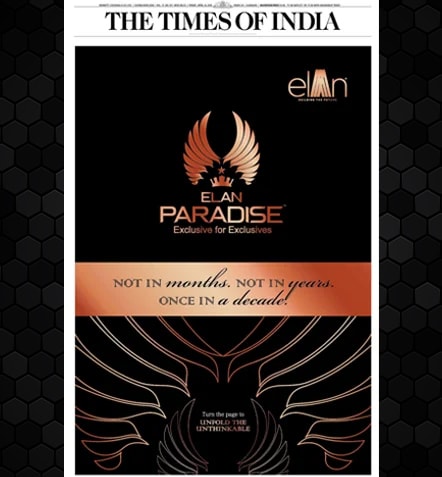 Elan Paradise Advertisement