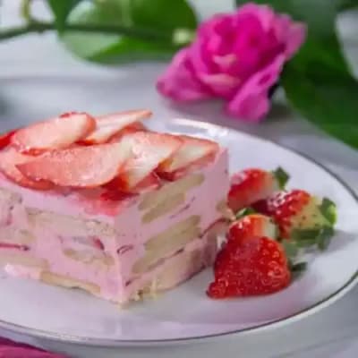 Carlota de fresa/limon