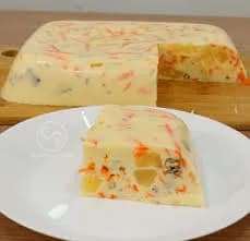 Gelatina de piña con Zanahoria