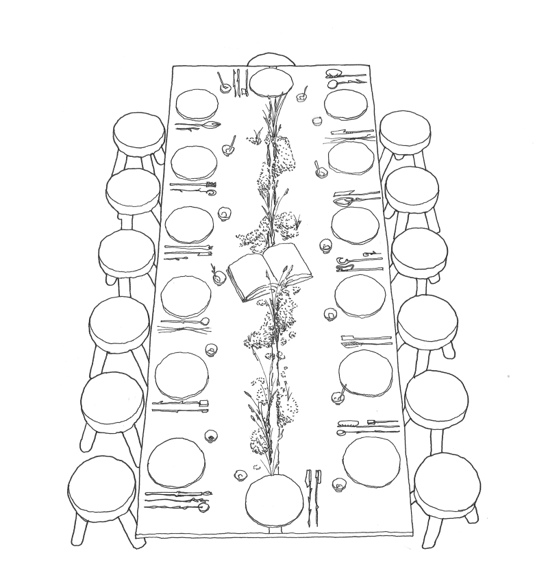 table sketch