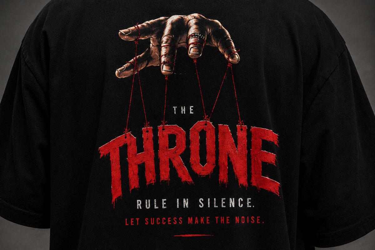 Silent Throne Oversized T-shirt — view 6