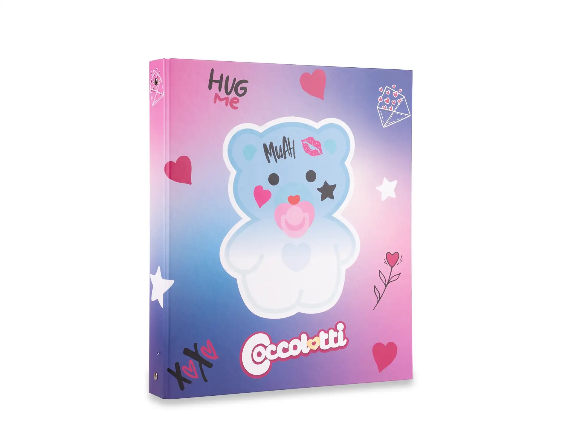 Raccoglitore ad anelli A4 Coccolotti Love&Tell