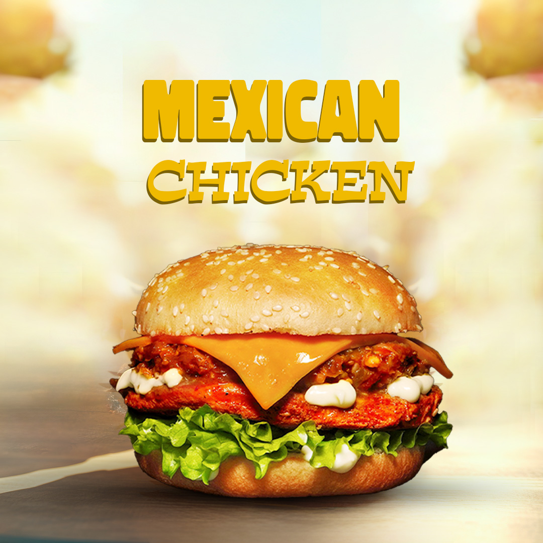 Mexican Chicken Burger