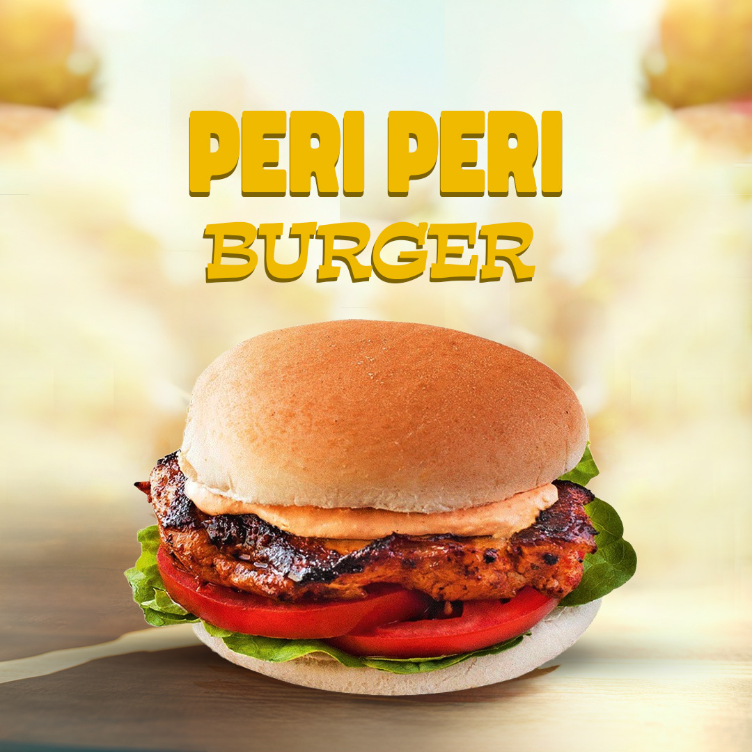 Chicken Peri Peri Burger