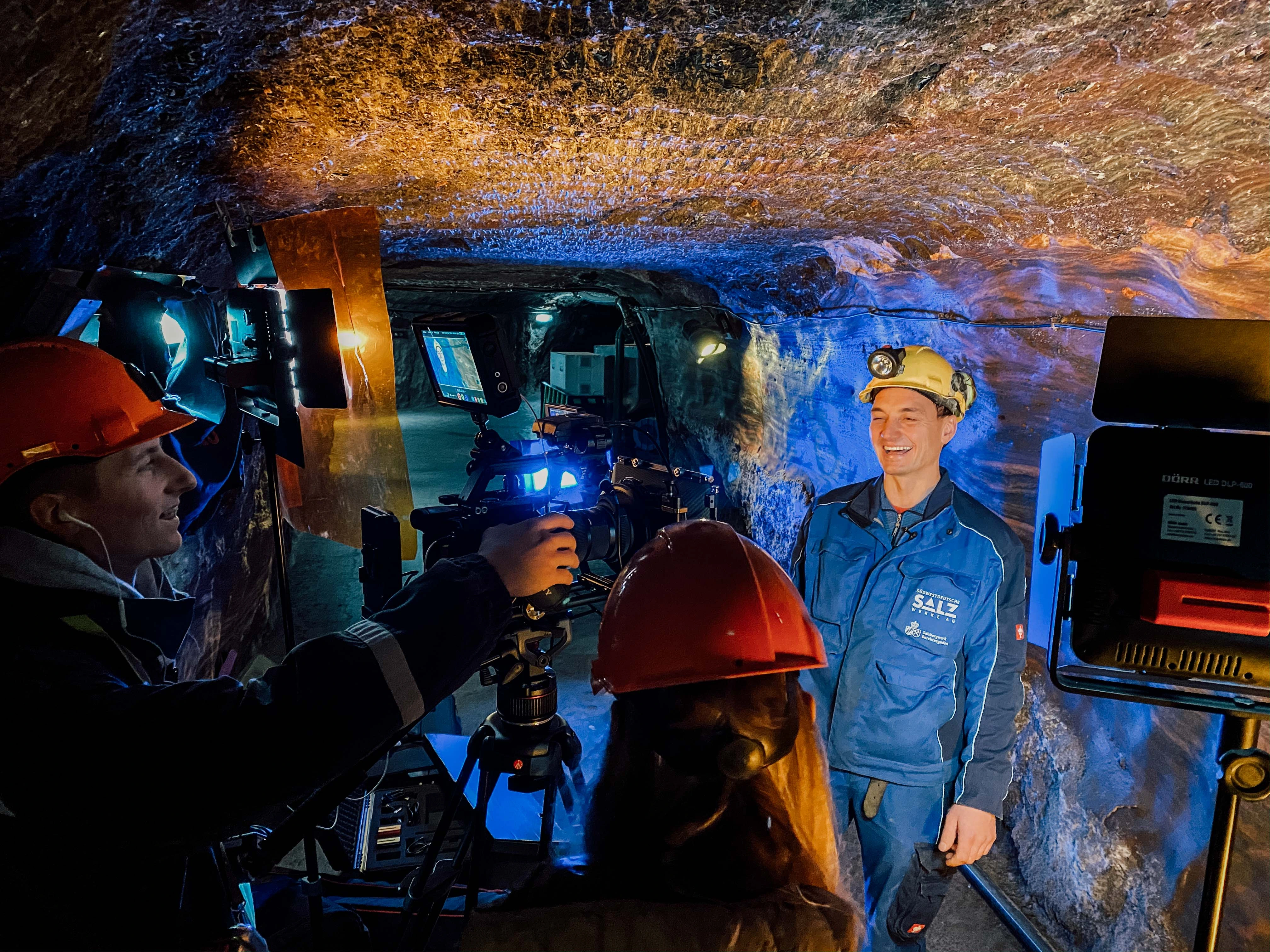 Salzbergwerk Berchtesgaden - Arbeitsplatz eines Bergmannes hero image
