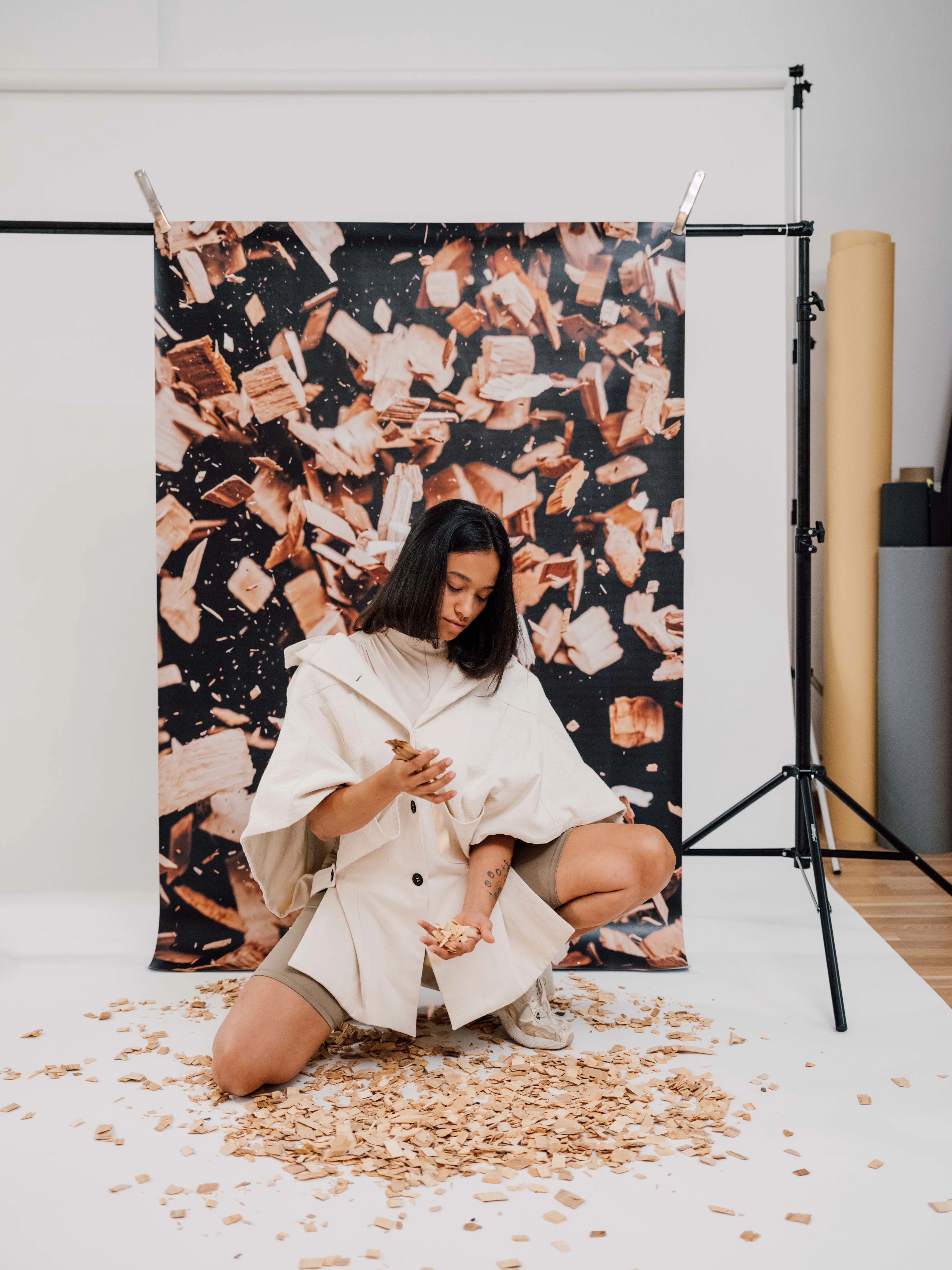 Tencel Glacier Jacket Studio Production gallery image 18