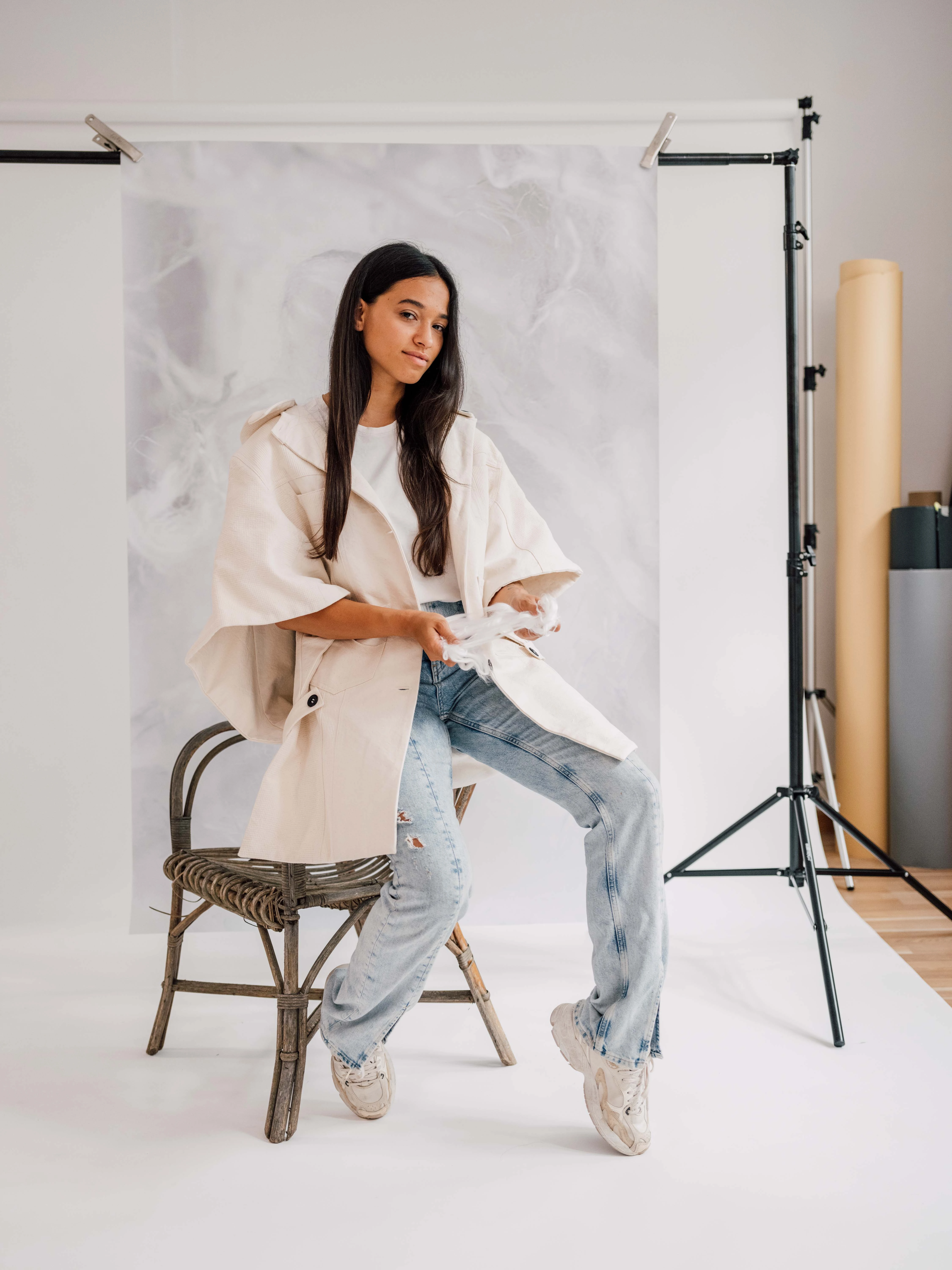 Tencel Glacier Jacket Studio Production gallery image 20