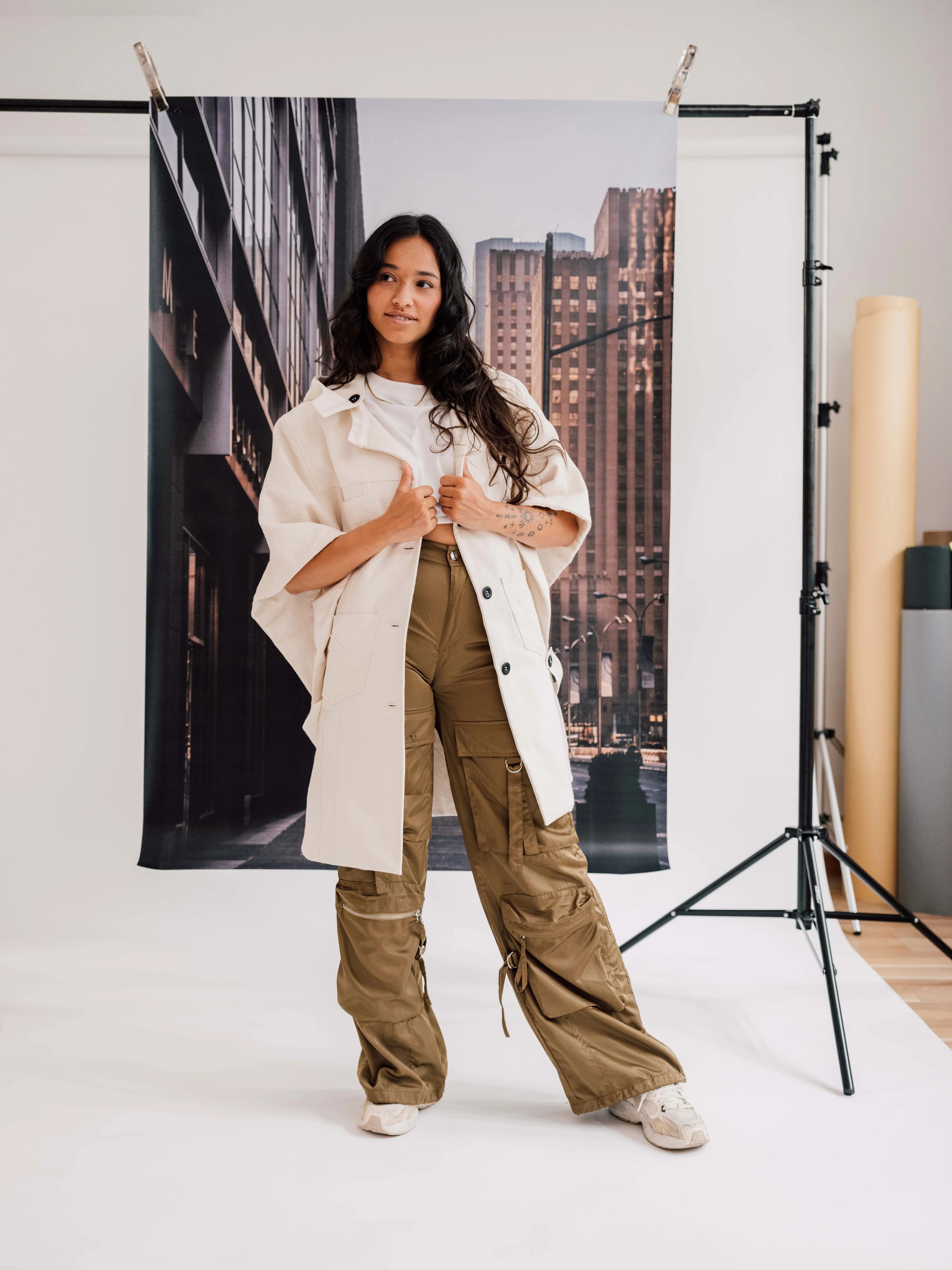 Tencel Glacier Jacket Studio Production gallery image 22