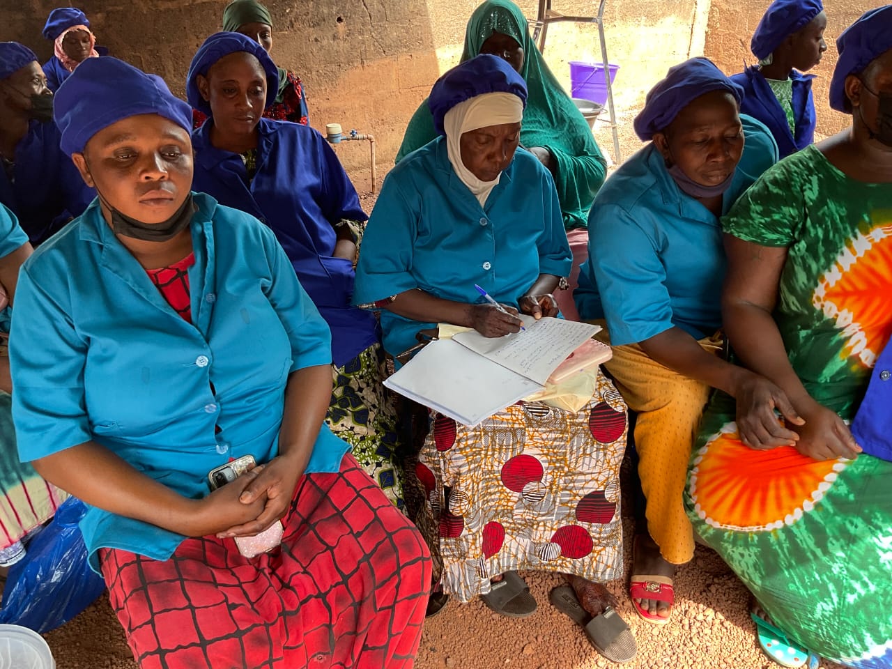 Formation des groupements féminins
