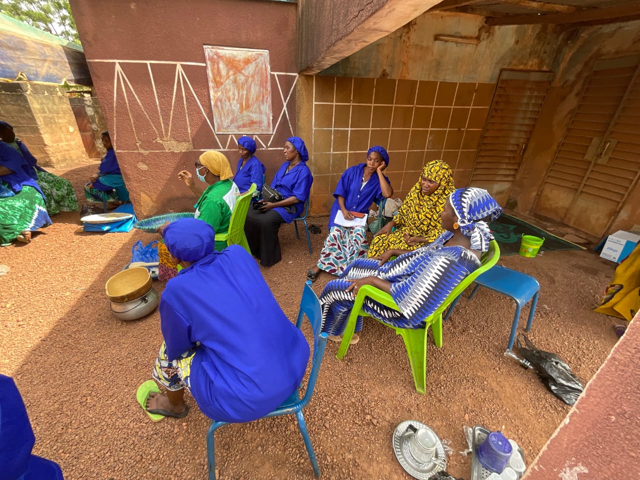 Formation des groupements féminins