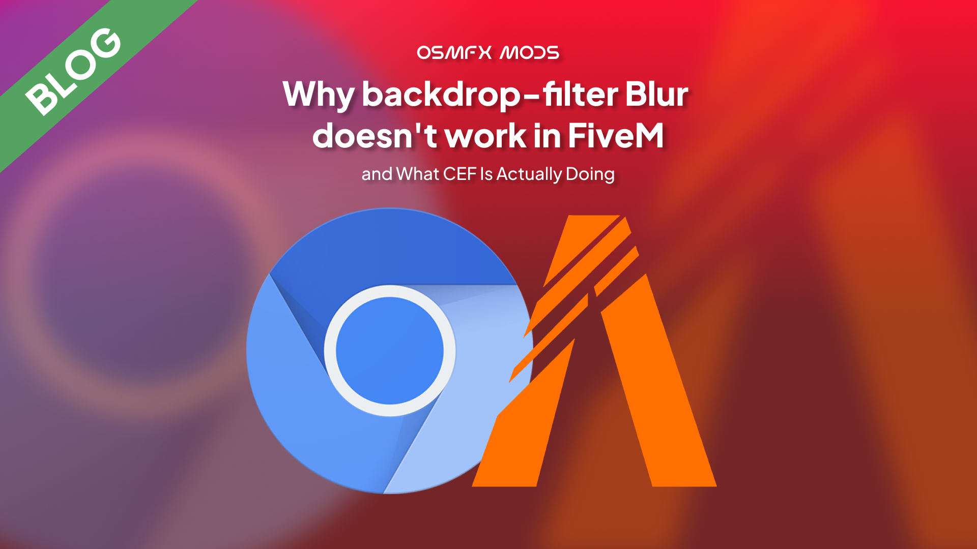 Why backdrop-filter Blur Doesn't Work in FiveM (and What CEF Is Actually Doing)