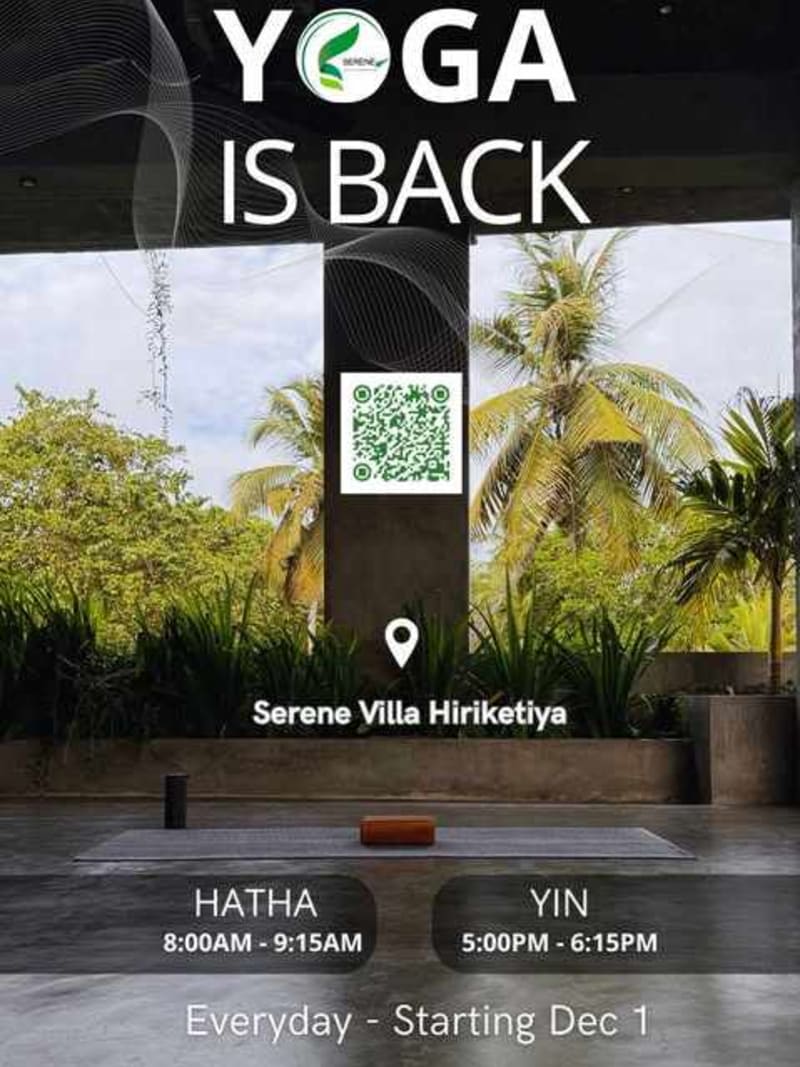 Yoga at Serene Villa - Event in Serene Villa