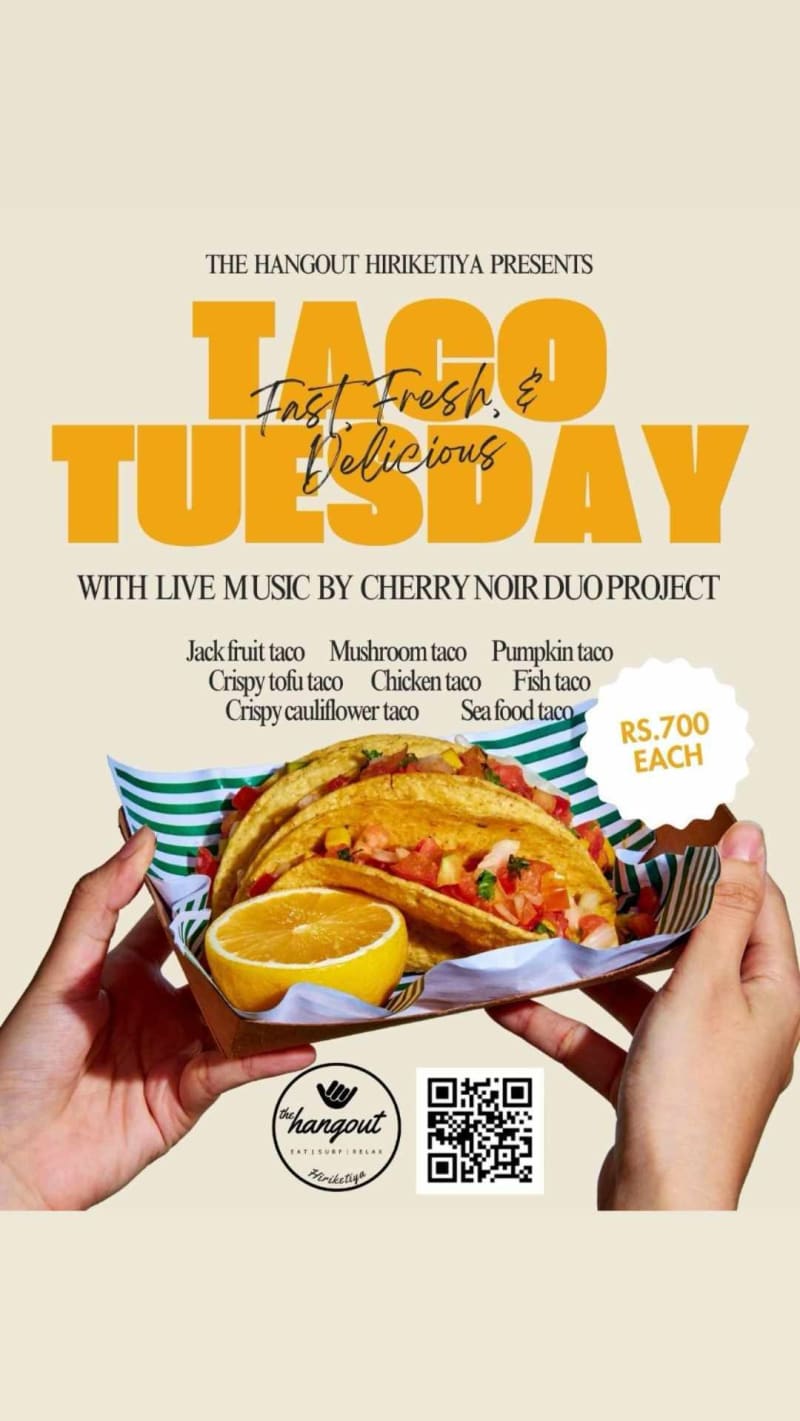 Taco Tuesday with Live Music - Event in The Hangout