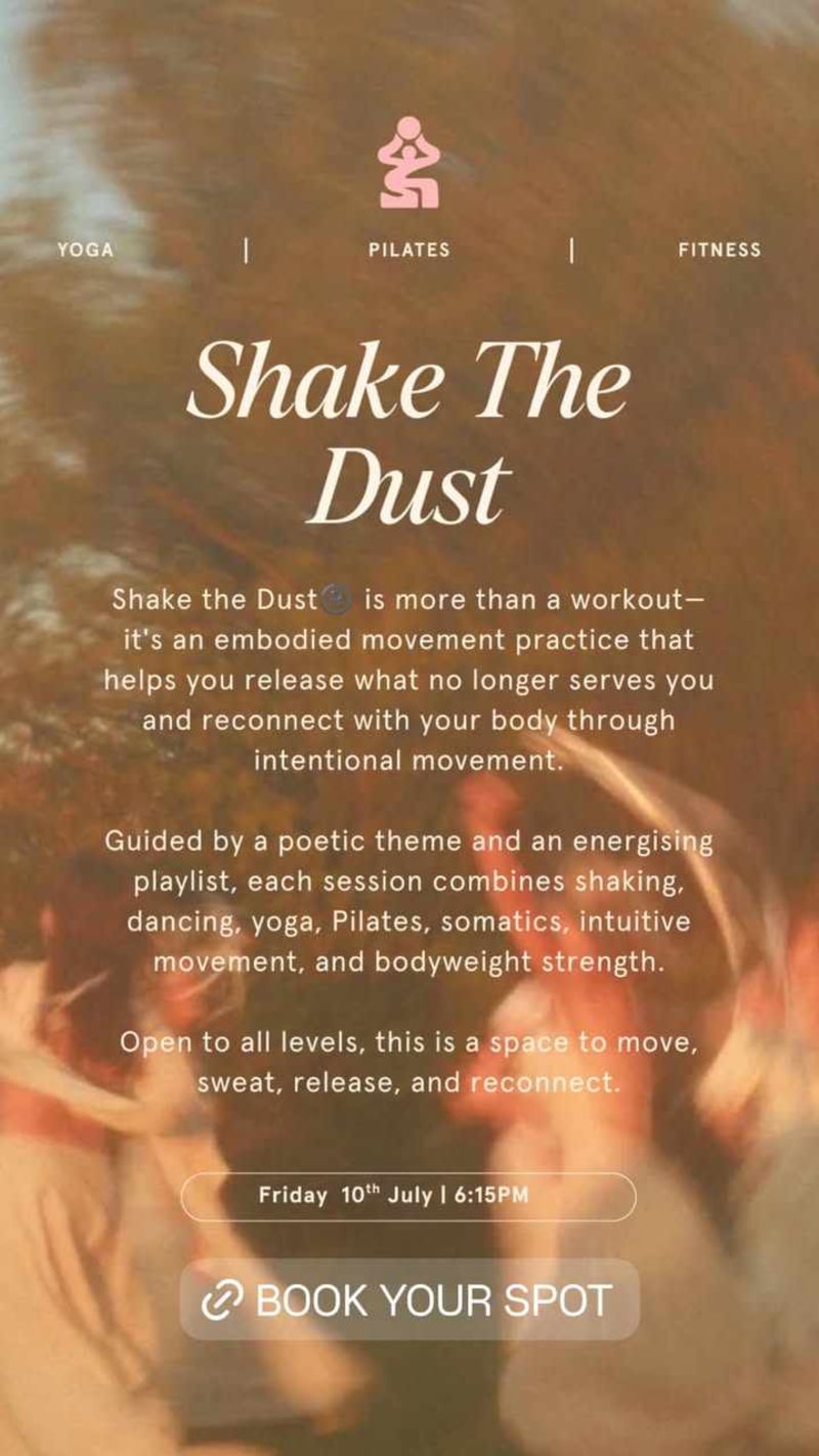 Shake the Dust - Event in Hiriketiya