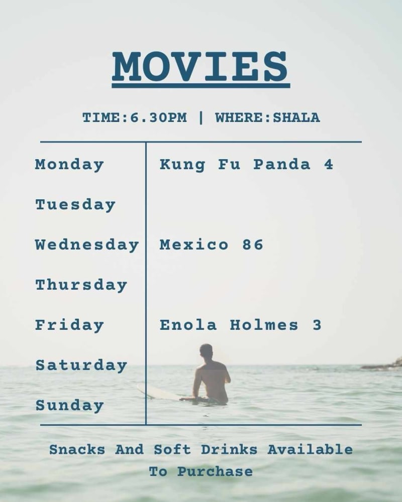 Movie Night - Event in Hiriketiya