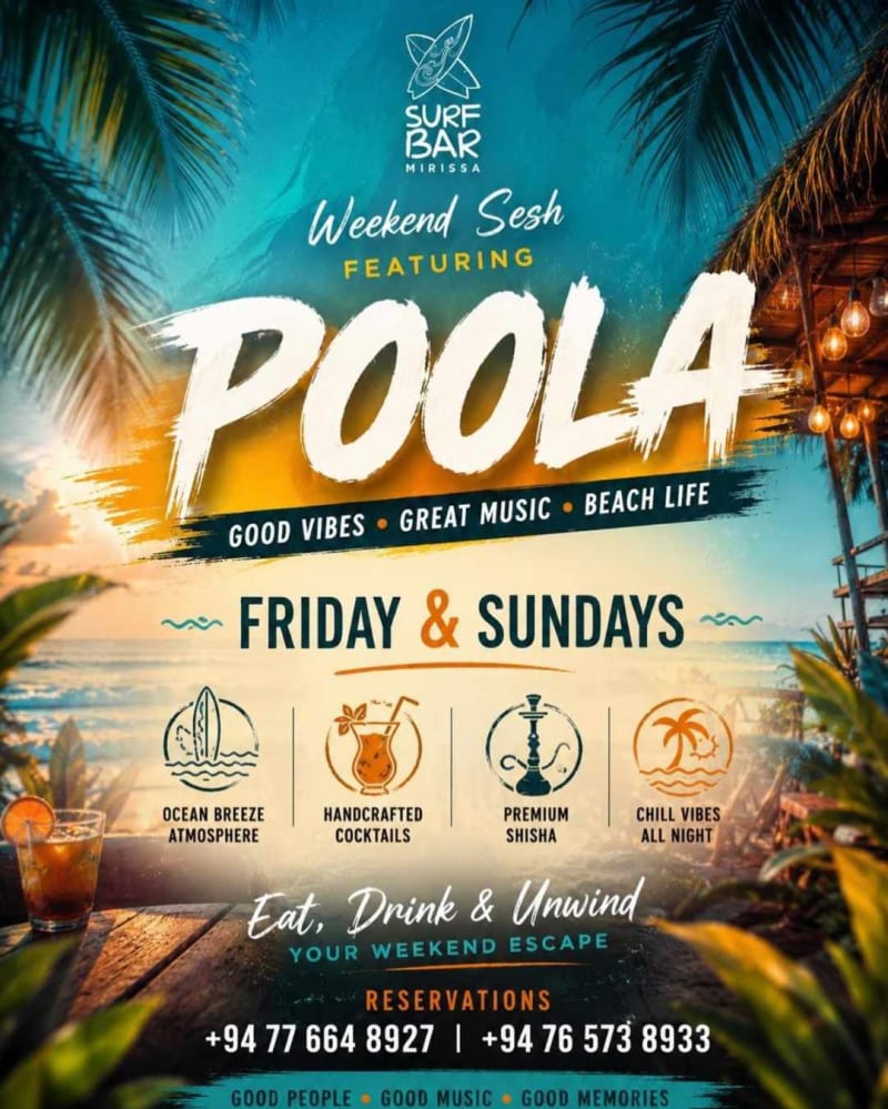 Surf Bar Party - Event in Mirissa