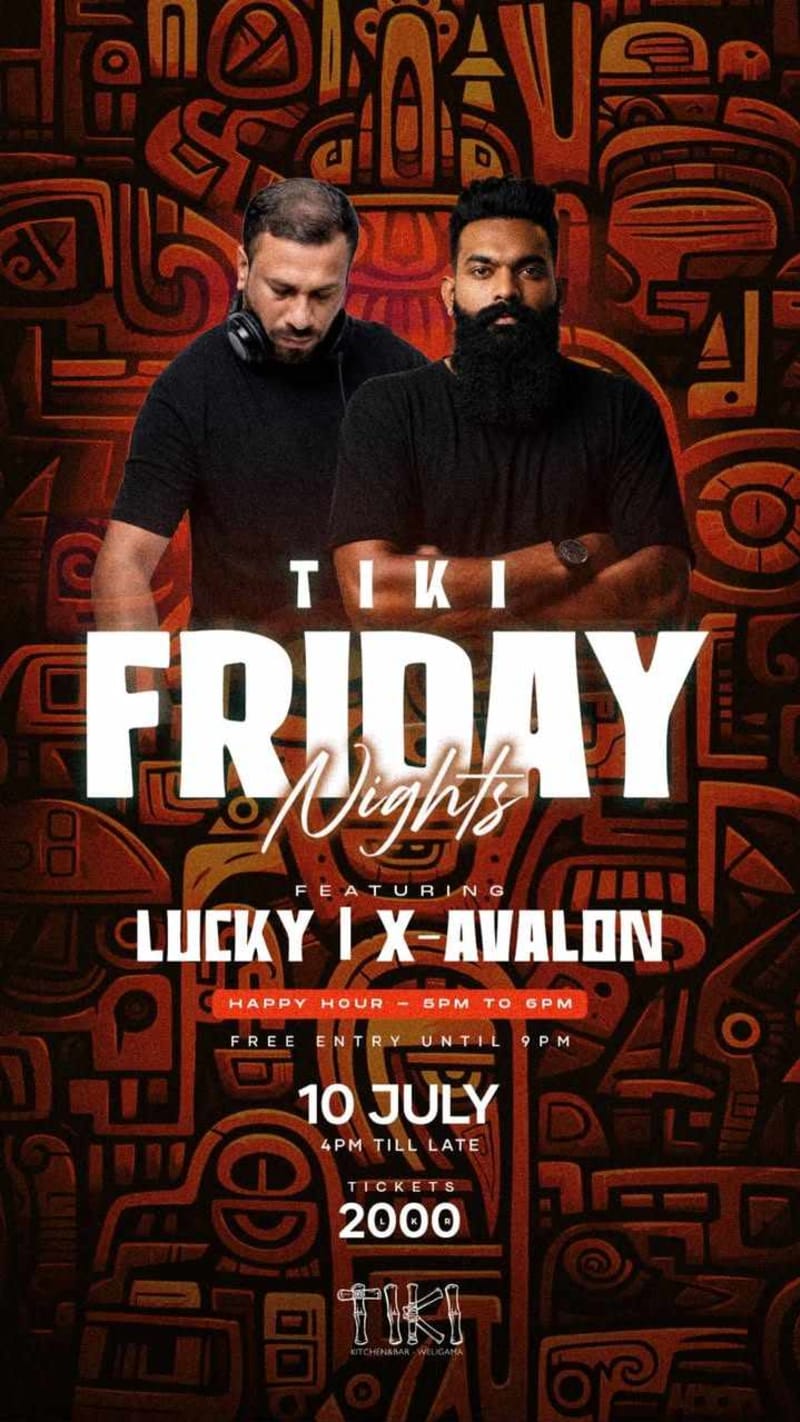 Tiki Friday Party - Event in Weligama